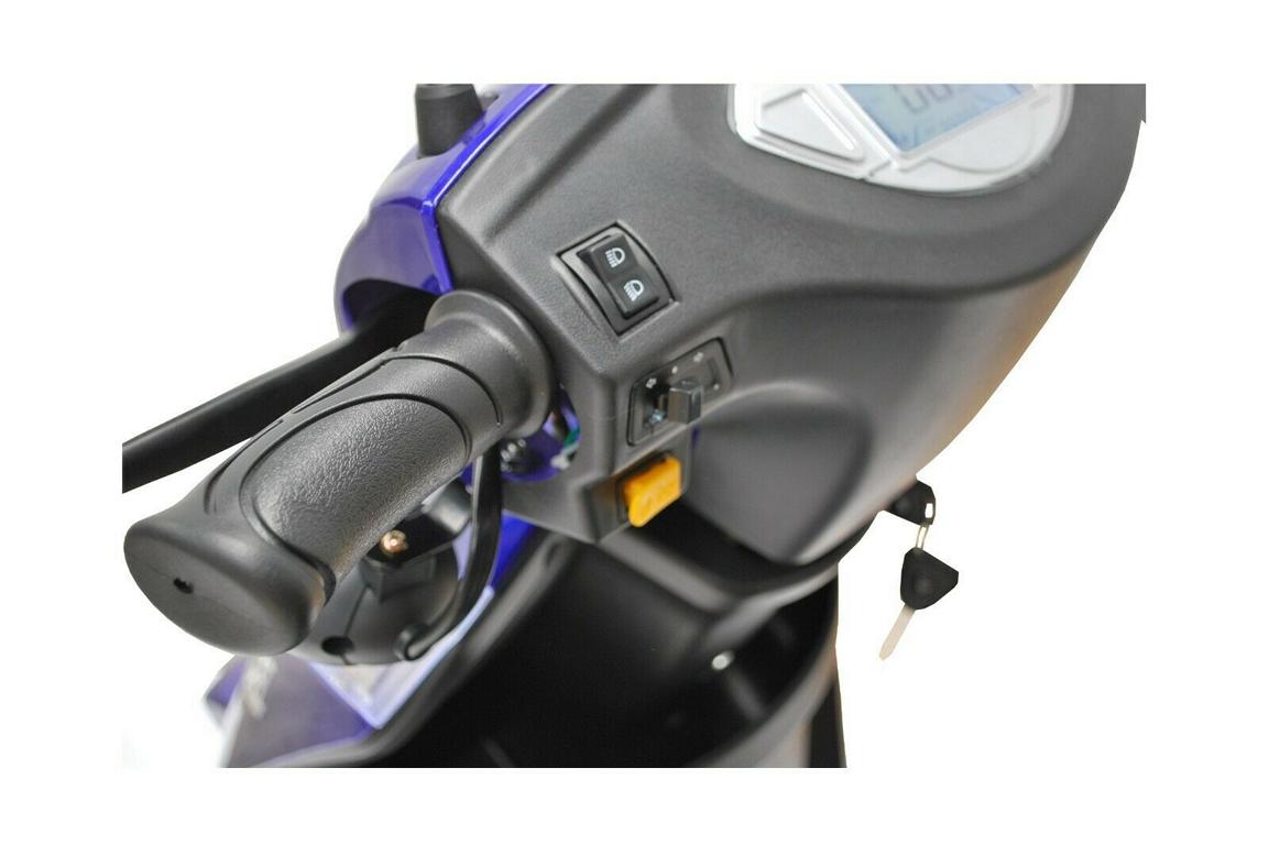 ECO ENGEL 503 Blau, 25 km/h mit 30 Ah Lithium Akku Herausnehmbar – Bild 8