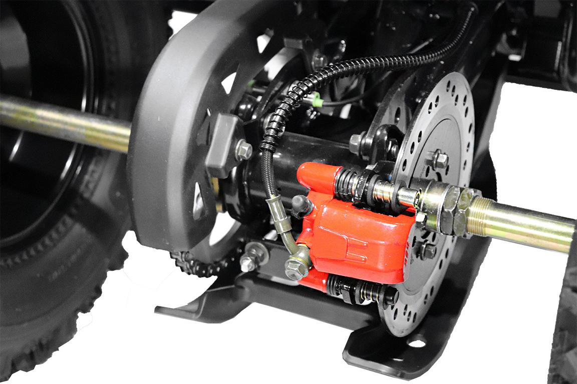 Kinderquad NITRO MOTORS 150cc Rocco RS8-3G Platin – Bild 9