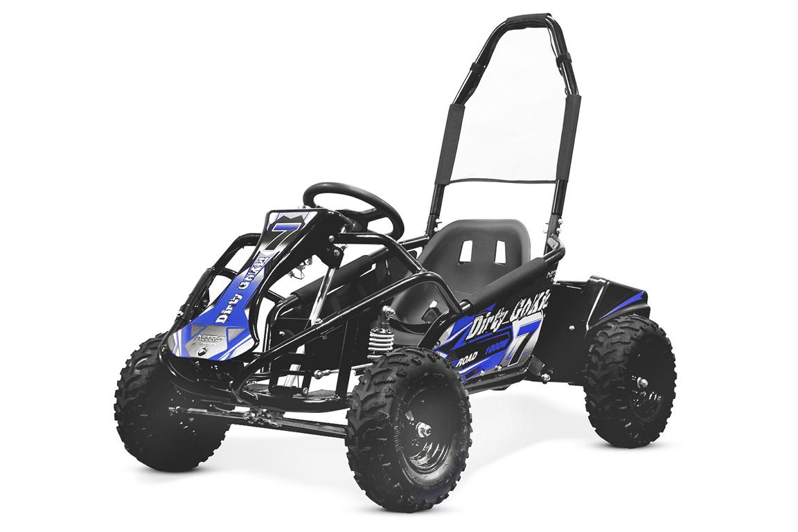 Kinderbuggy Nitro Motors Eco GoKid Dirty 1000W 48V 6 Zoll Offroad – Bild 11