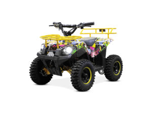 Kinderquad Torino Cross Eco Graffiti mini Quad 1000W 36V 6 Zoll