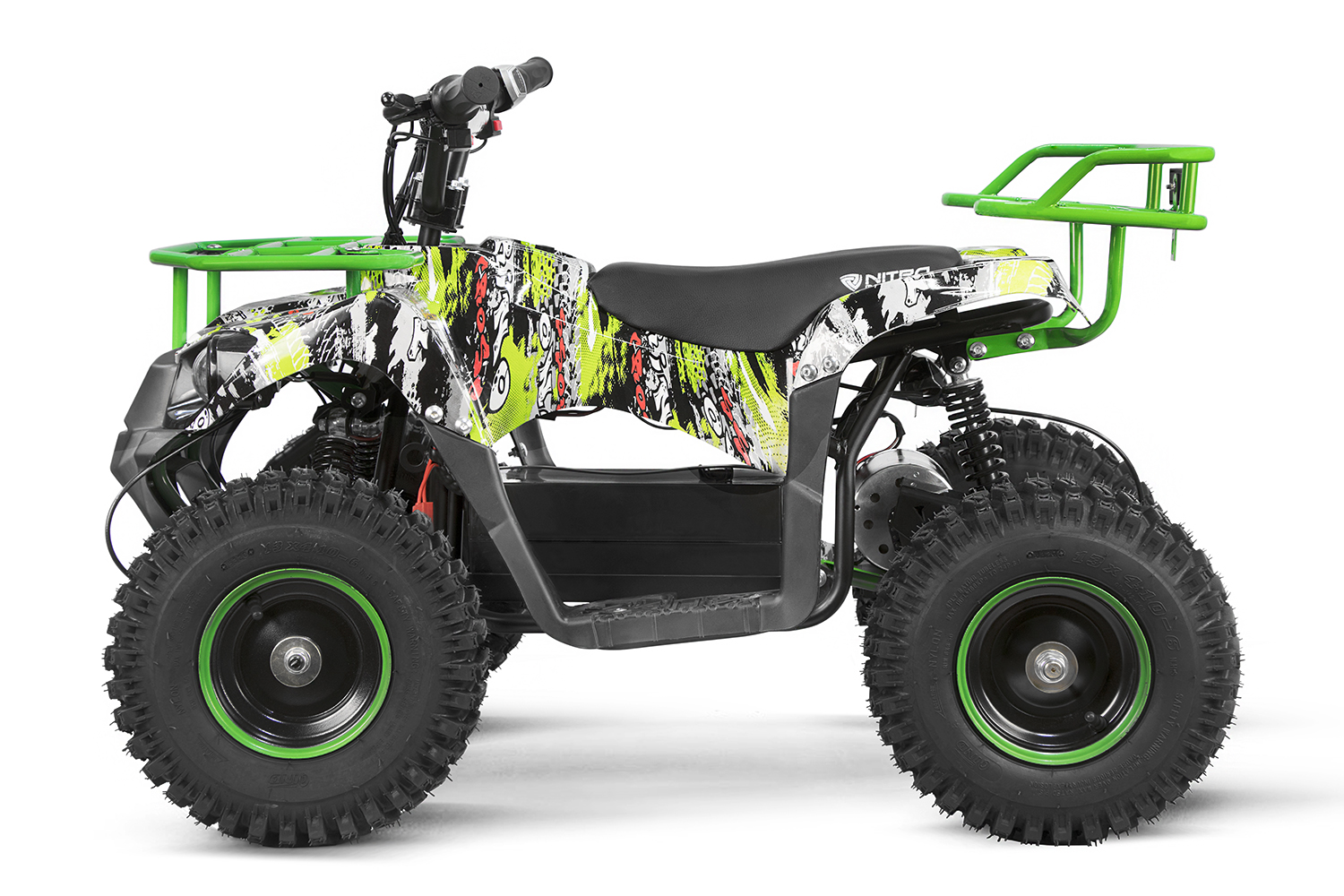 Kinderquad Torino Cross Eco Graffiti mini Quad 1000W 36V 6 Zoll – Bild 6