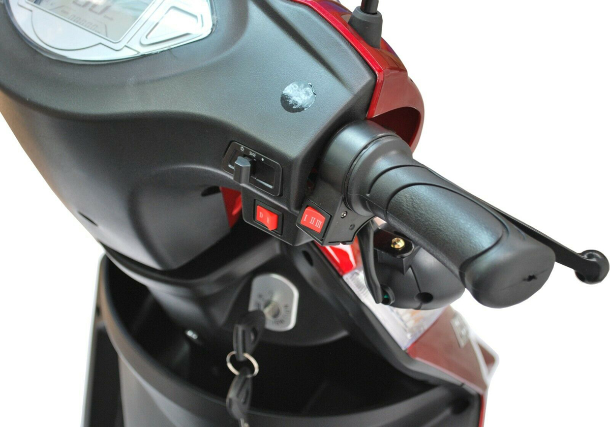 ECO ENGEL 503 Rot, 25 km/h, 20Ah Lithium Akkus Herausnehmbar – Bild 9