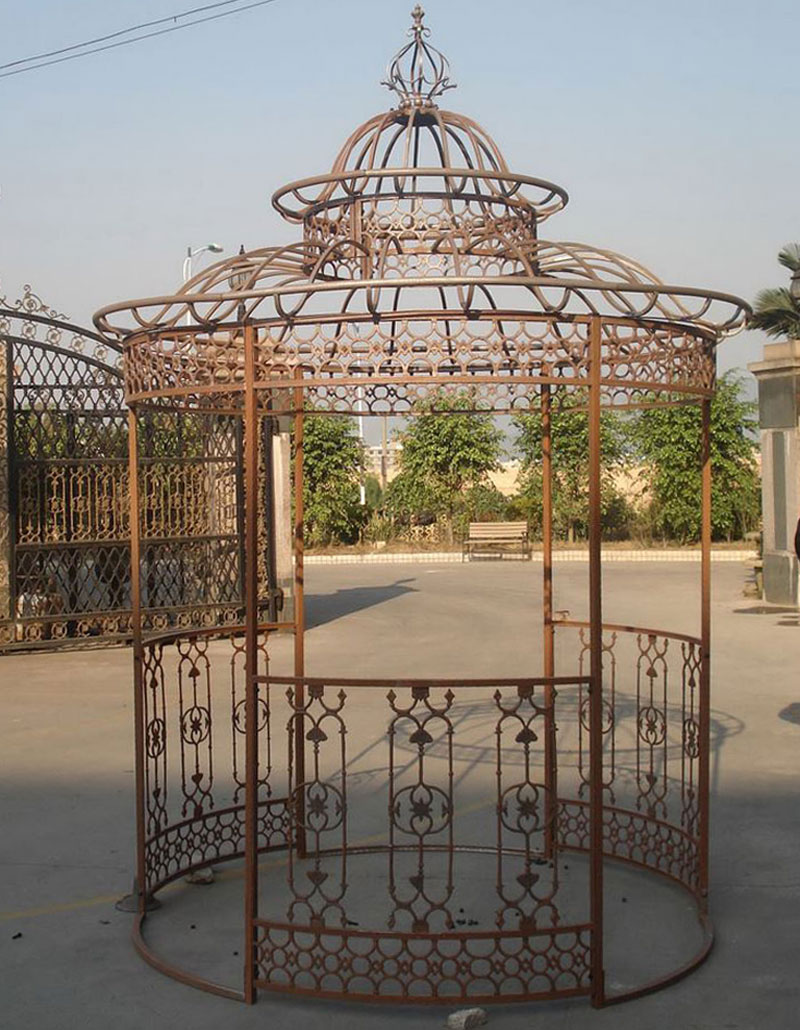 Garten Pavillon Crown , antik braun – Bild 2