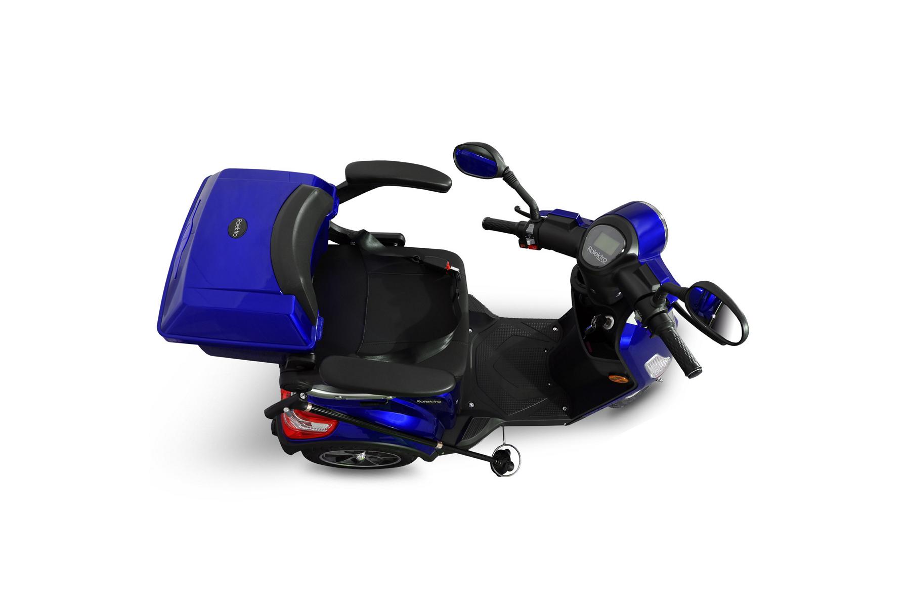 Rolektro, E-Trike 25 V.2, Blau, 25 km/h 1000 Watt – Bild 7