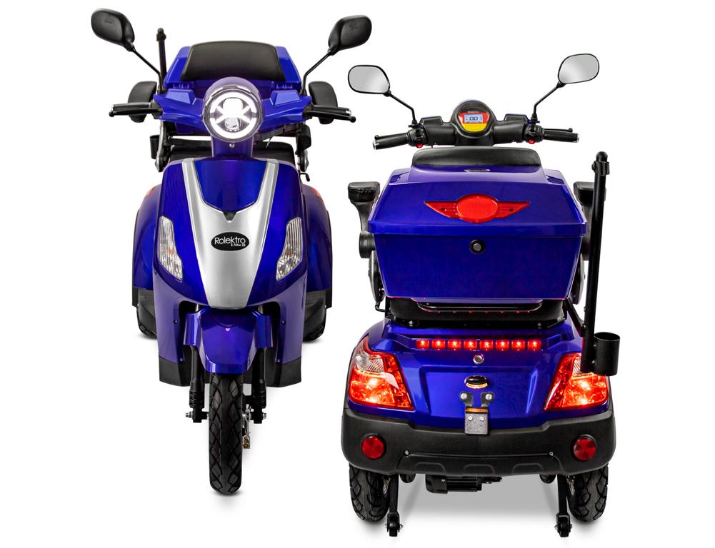 Rolektro, E-Trike 25 V.3 Lithium Akku, Blau 1000 Watt – Bild 9