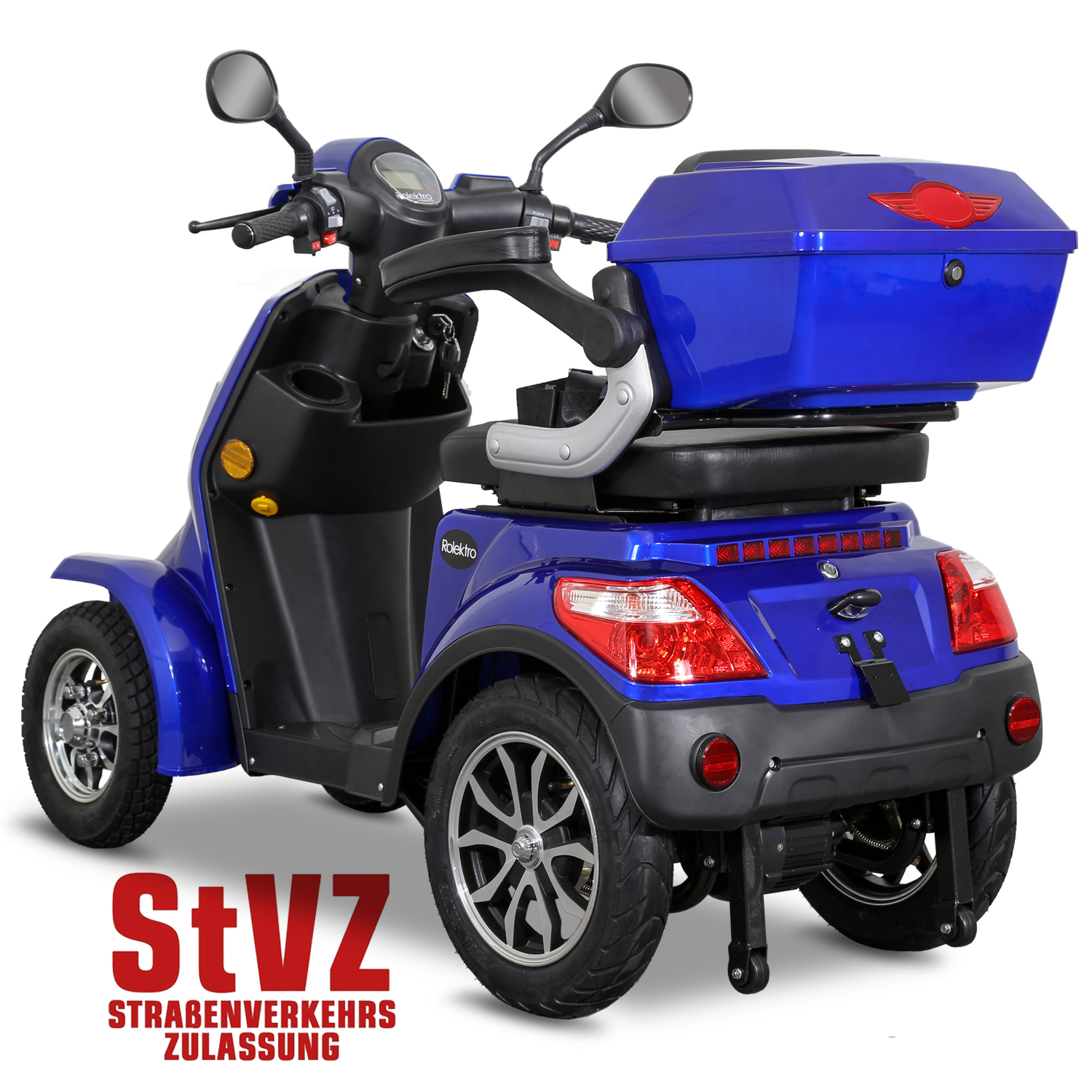 Rolektro E-Quad 25, Blau, Bleigel Akkus, 1000 Watt – Bild 9