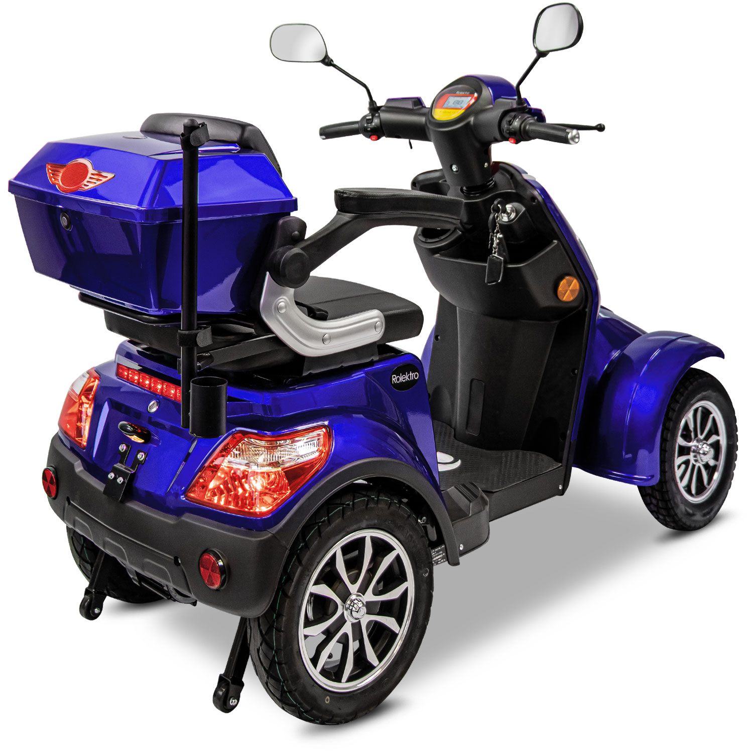 Rolektro E-Quad 25 V.3 Lithium, Blau – Bild 4