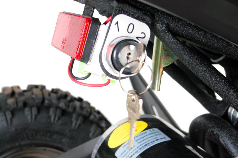 Kinderquad 800W Eco Python Deluxe Miniquad Elektroquad Atv – Bild 6