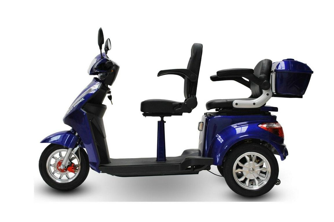 ECO ENGEL 503 Blau, 25 km/h mit 30 Ah Lithium Akku Herausnehmbar – Bild 2