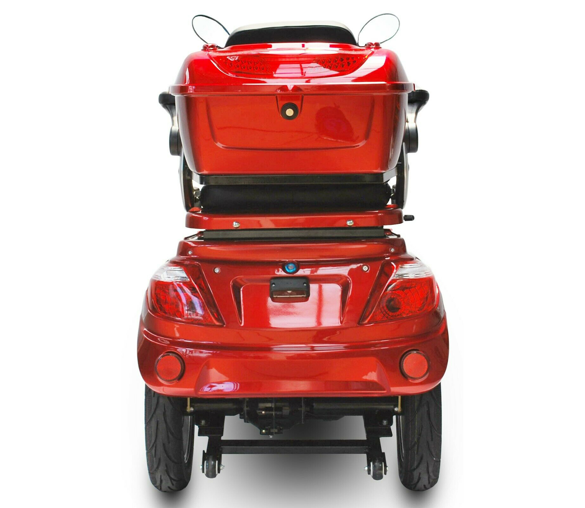 ECO ENGEL 503 Rot, 25 km/h, 20Ah Lithium Akkus Herausnehmbar – Bild 3