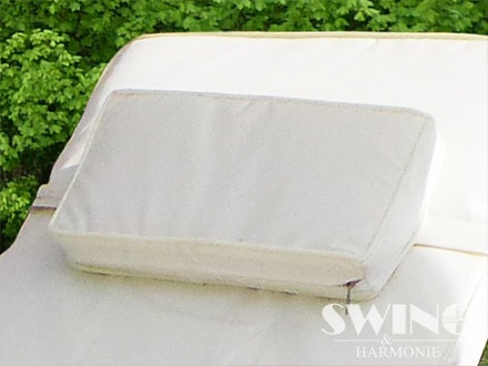 Polyrattan Gartenliege Sonnenliege "Relax" grau – Bild 3