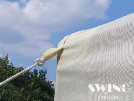 LED Rattan Pavillon Royal 3x4 m Partyzelt Polyrattan Pavilon – Bild 8