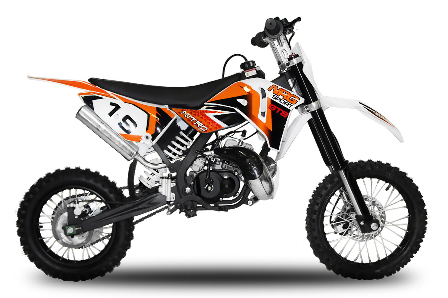 Nitro NRG50 GTS XL Dirtbike 50cc 14/12 Zoll Crossbike – Bild 3