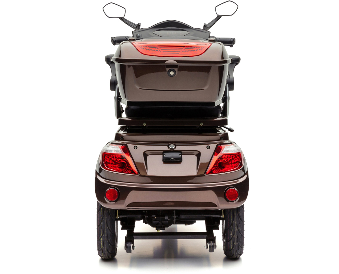 ECONELO S1000 Elektromobil , 25 km/h, 1000W, Braun – Bild 4