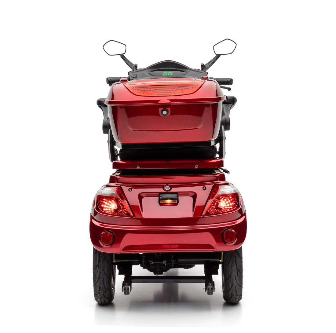 Elektromobil ECONELO S1000, 25 km/h, 1000W, Rot – Bild 2