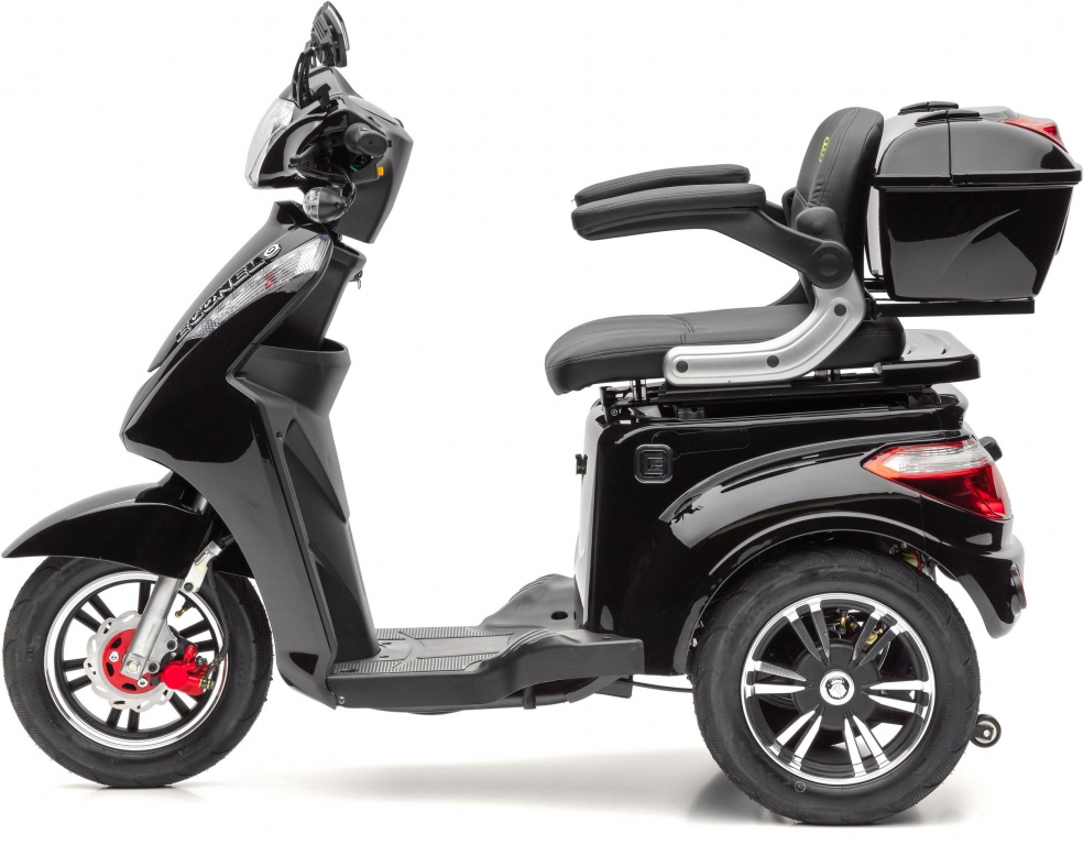 ECONELO S1000 Elektromobil , 25 km/h, 1000W, Schwarz – Bild 2