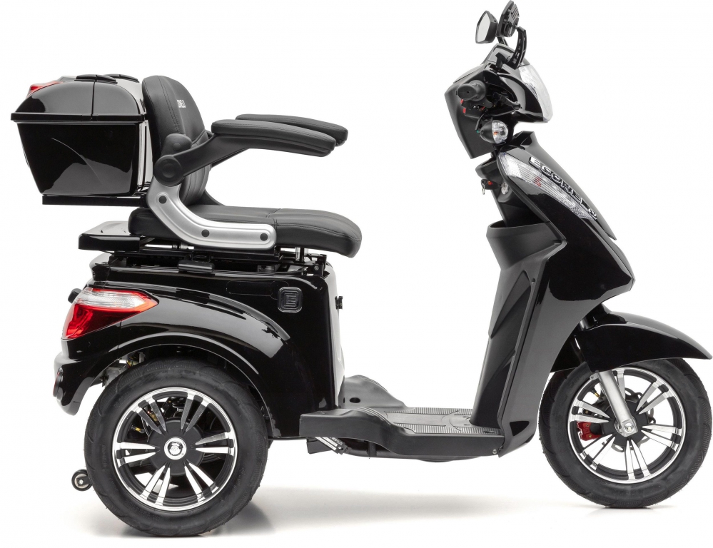 ECONELO S1000 Elektromobil , 25 km/h, 1000W, Schwarz – Bild 3