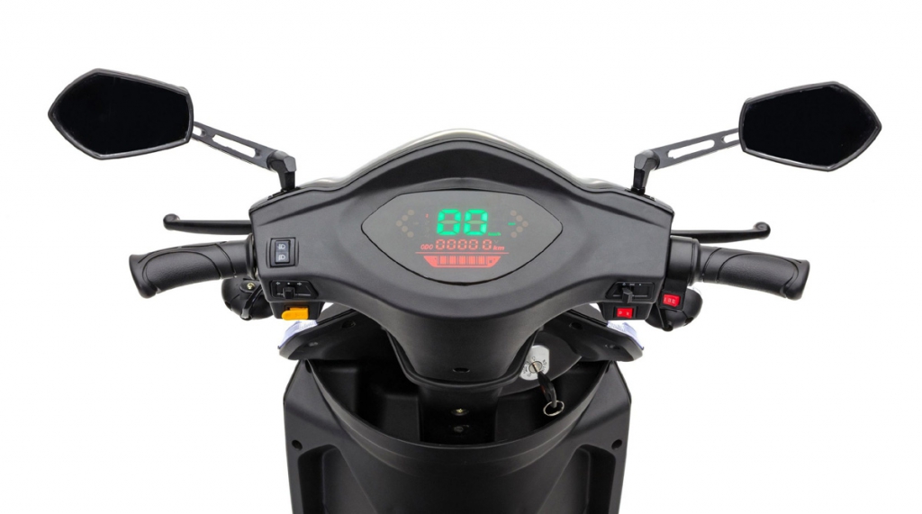 ECONELO S1000 Elektromobil , 25 km/h, 1000W, Schwarz – Bild 6