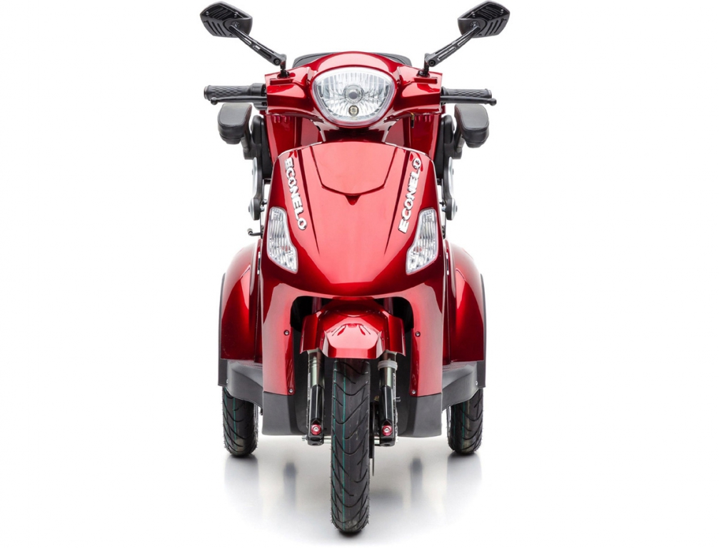 Elektromobil ECONELO J1000, 25 km/h, 1000 Watt, Rot – Bild 7