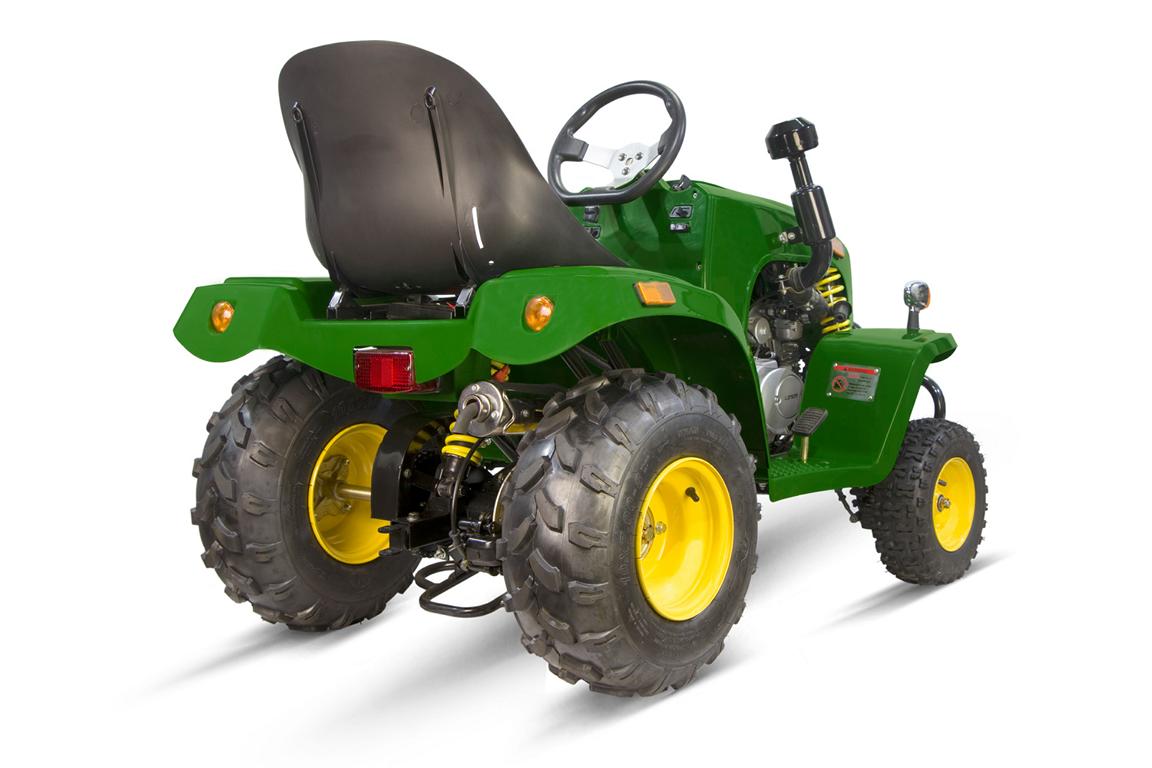Kindertraktor 110cc 3-Gang Semi Automatik + RG E-Start – Bild 3
