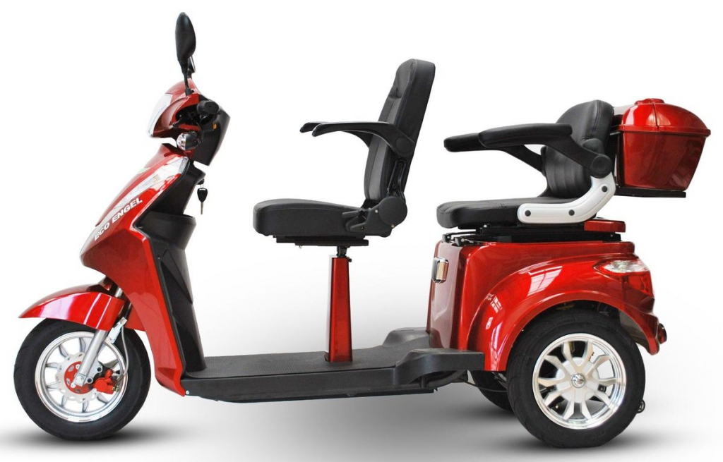 ECO ENGEL 503 Rot, Elektromobil 1000 Watt, 25 km/h – Bild 2