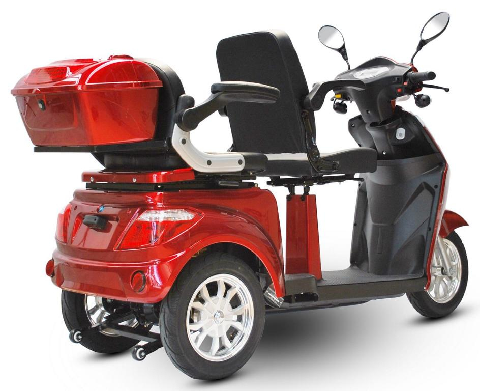 ECO ENGEL 503 Rot, Elektromobil 1000 Watt, 25 km/h – Bild 5