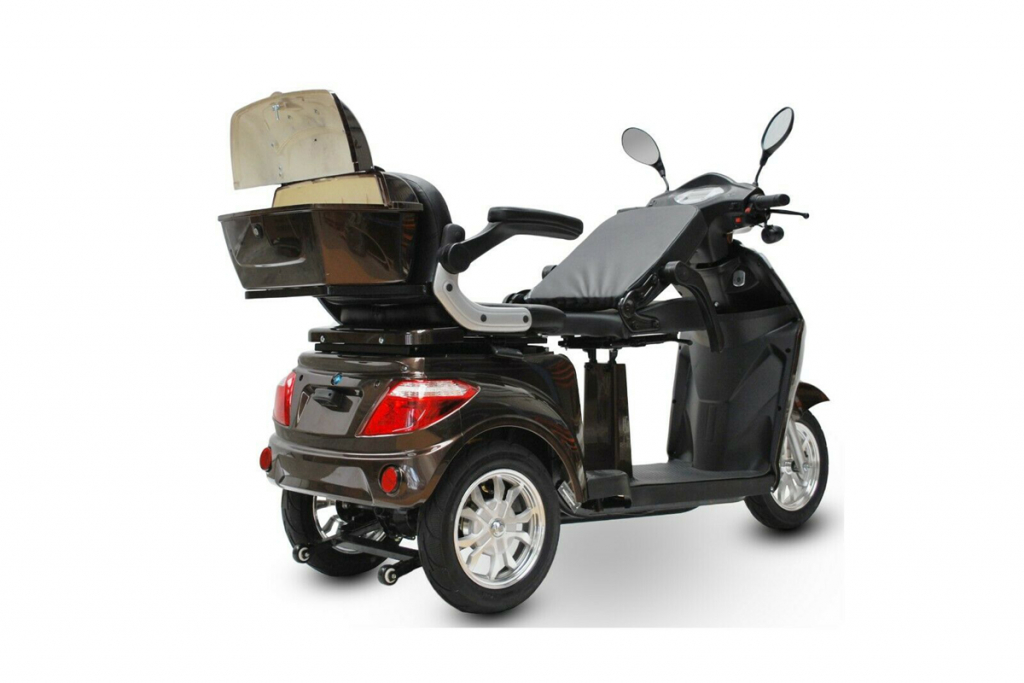 Elektromobil ECO ENGEL 503 Braun, 1000 Watt, 25 km/h, 2 Pers. – Bild 5