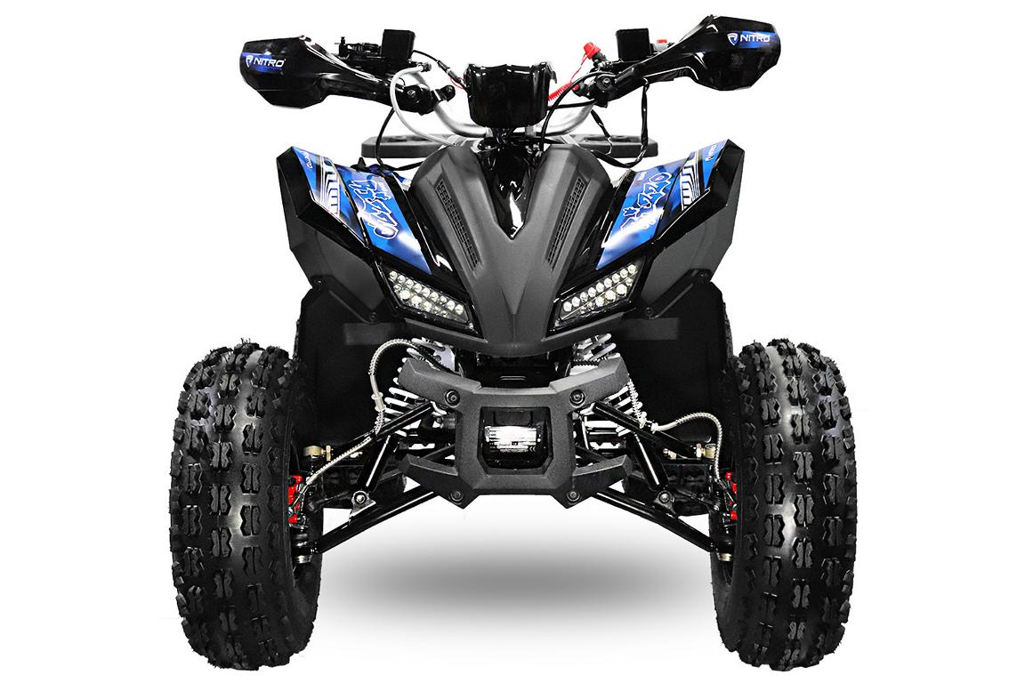 Kinderquad NITRO MOTORS 125cc midi Kinder Quad Rizzo RS7-3G Platin – Bild 2
