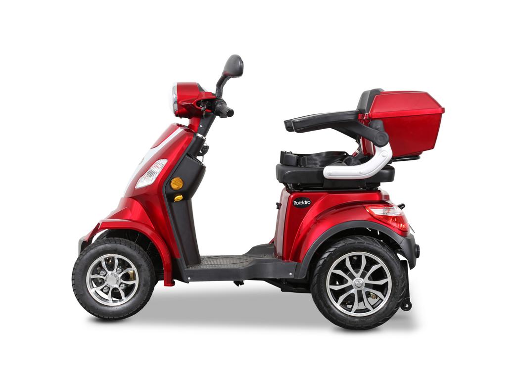Rolektro, E-Quad 15, Rot, Bleigel Akkus, 1000 Watt – Bild 3