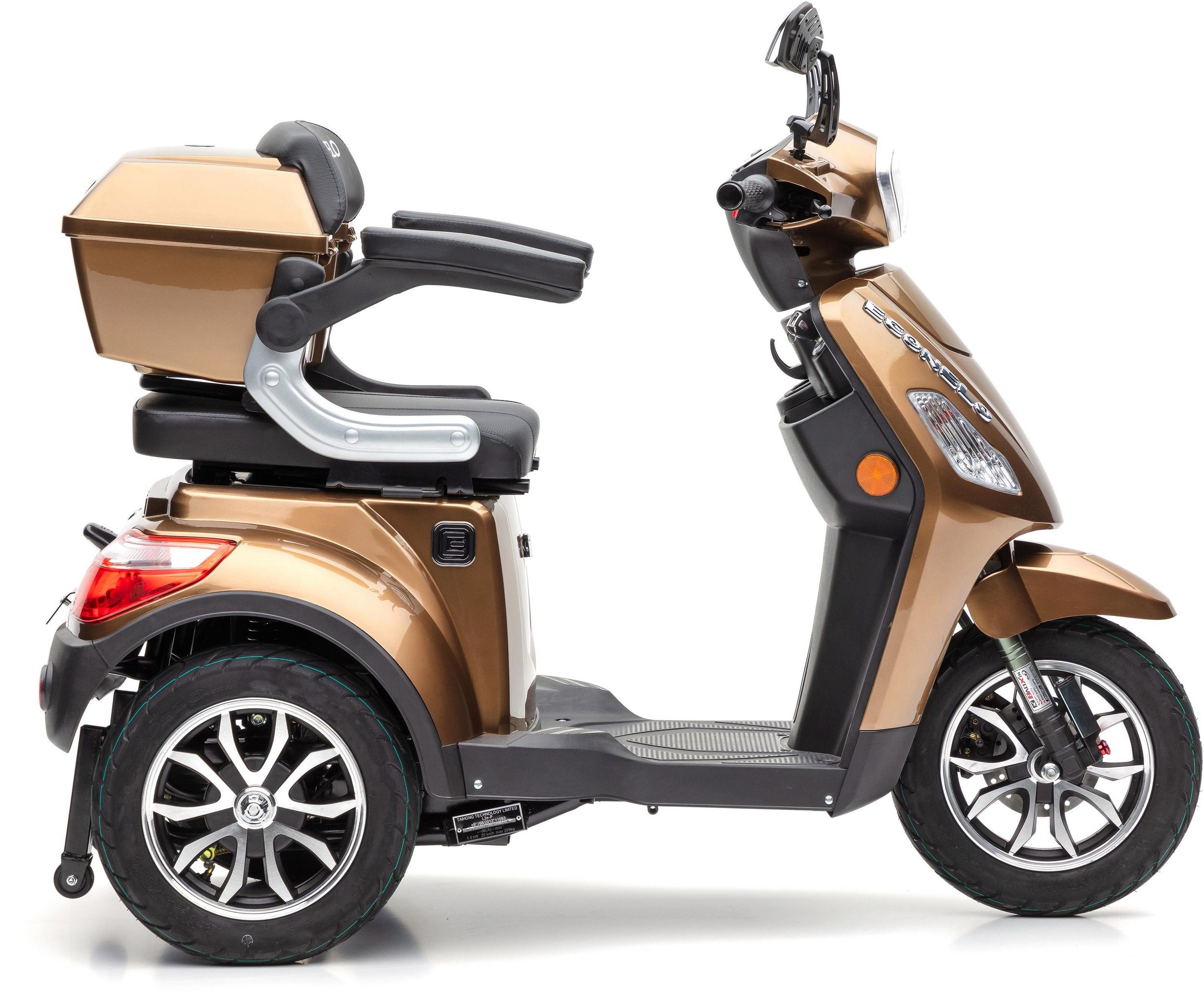 ECONELO JL1000 Elektromobil 1000 Watt Lithium, 25 km/h – Bild 3