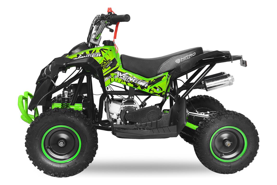 Nitro Motors 49cc Avenger Basic 6" Atv Mini Kinder Quad – Bild 3