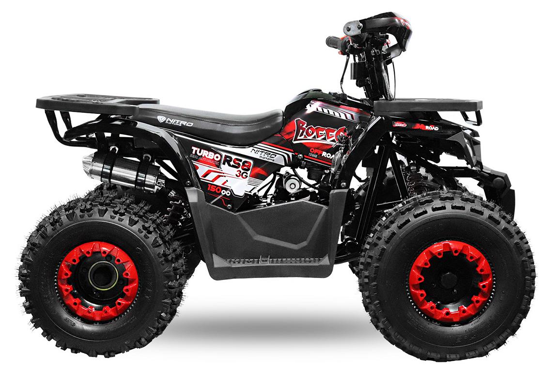 Kinderquad NITRO MOTORS 150cc Rocco RS8-3G Platin – Bild 2