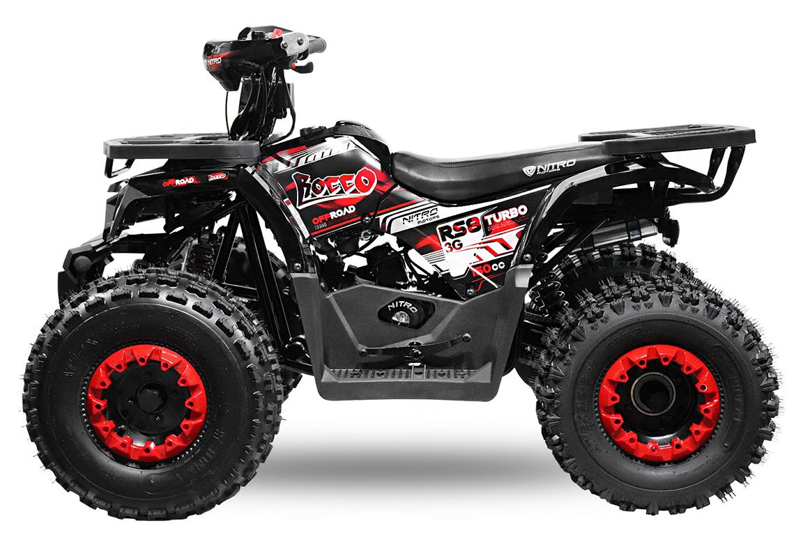 Kinderquad NITRO MOTORS 150cc Rocco RS8-3G Platin – Bild 3