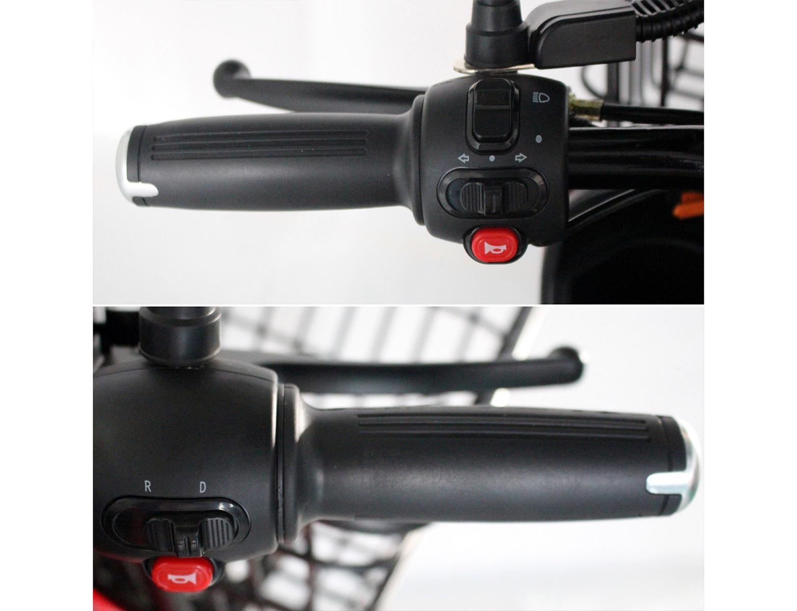 Rolektro, E-Carrier 25, Rot, ohne Koffer, Bleigel Akkus, 1000 Watt – Bild 6