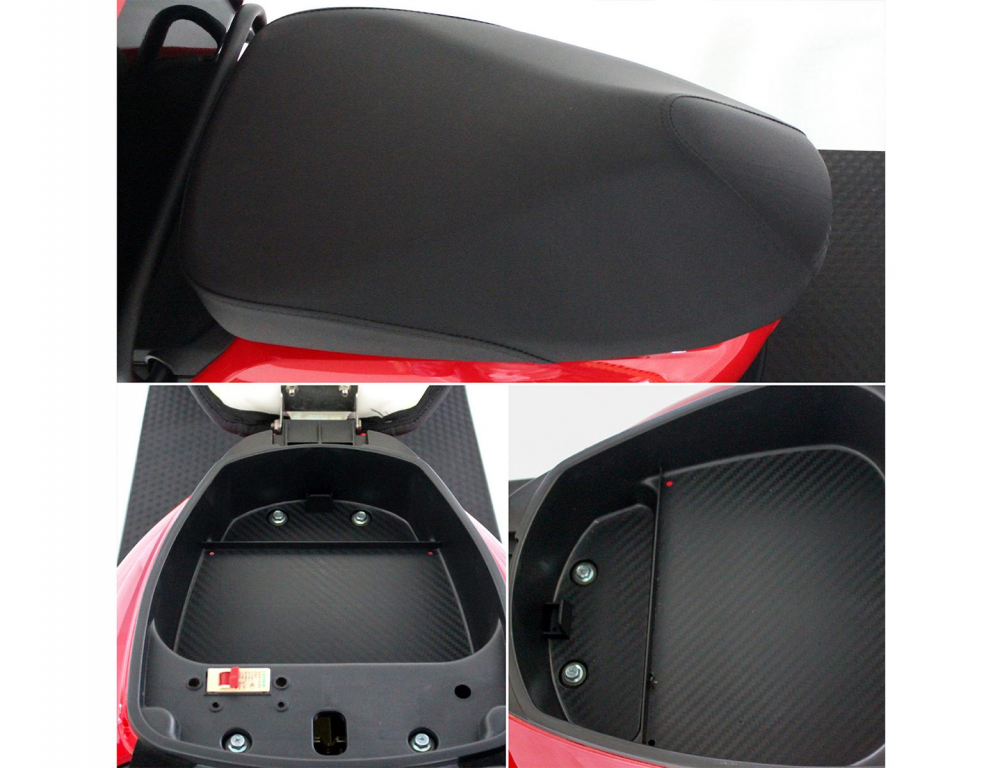 Rolektro, E-Carrier 25, Rot, ohne Koffer, Bleigel Akkus, 1000 Watt – Bild 8