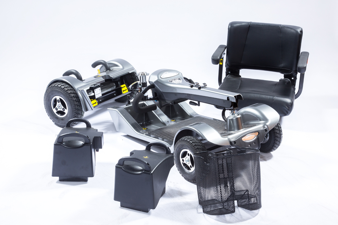 Sterling Sapphire 2, Reisescooter Miniscooter zerlegbar 6 km/h – Bild 3