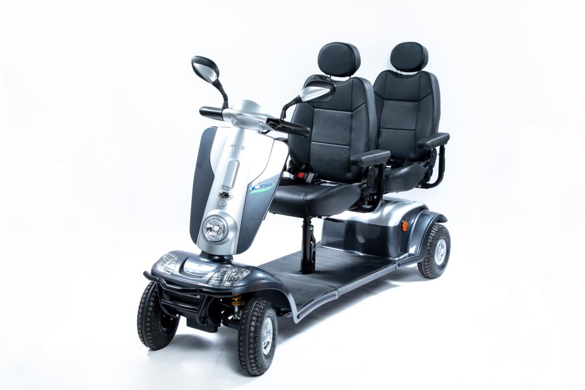 KYMCO Tandem Doppelsitzer, 12 km/h, Elektromobil – Bild 2