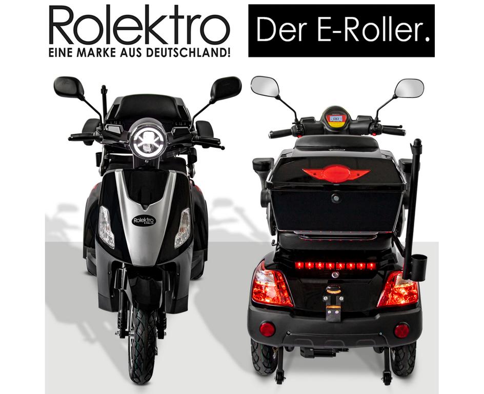 Rolektro, E-Trike 25 V.3 Lithium Akku, 1000 Watt – Bild 4