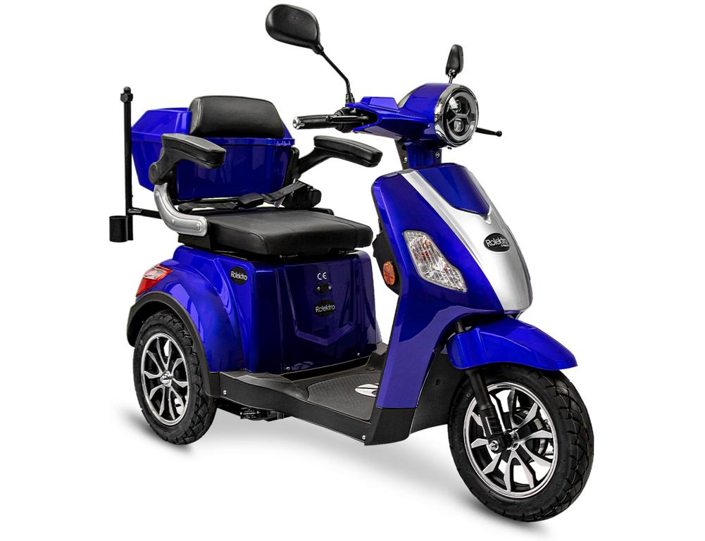 Rolektro, E-Trike 25 V.3 Lithium Akku, Blau 1000 Watt – Bild 2