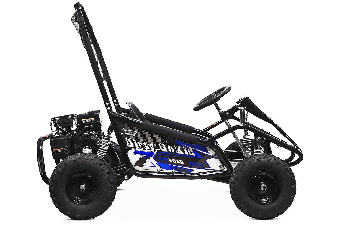 Kinderbuggy Nitro Motors GoKid Dirty 98cc Pullstart 6 Zoll Offroad – Bild 2