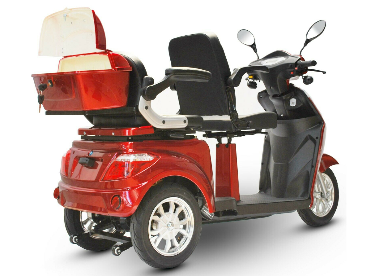 ECO ENGEL 503 Rot, 25 km/h, 20Ah Lithium Akkus Herausnehmbar – Bild 5