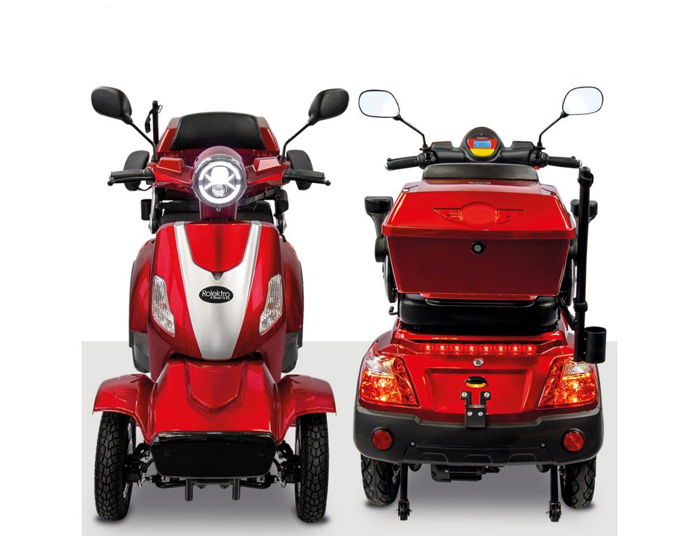 Rolektro, E-Quad 15 V.3 Lithium Akku, Rot 1000 Watt – Bild 4