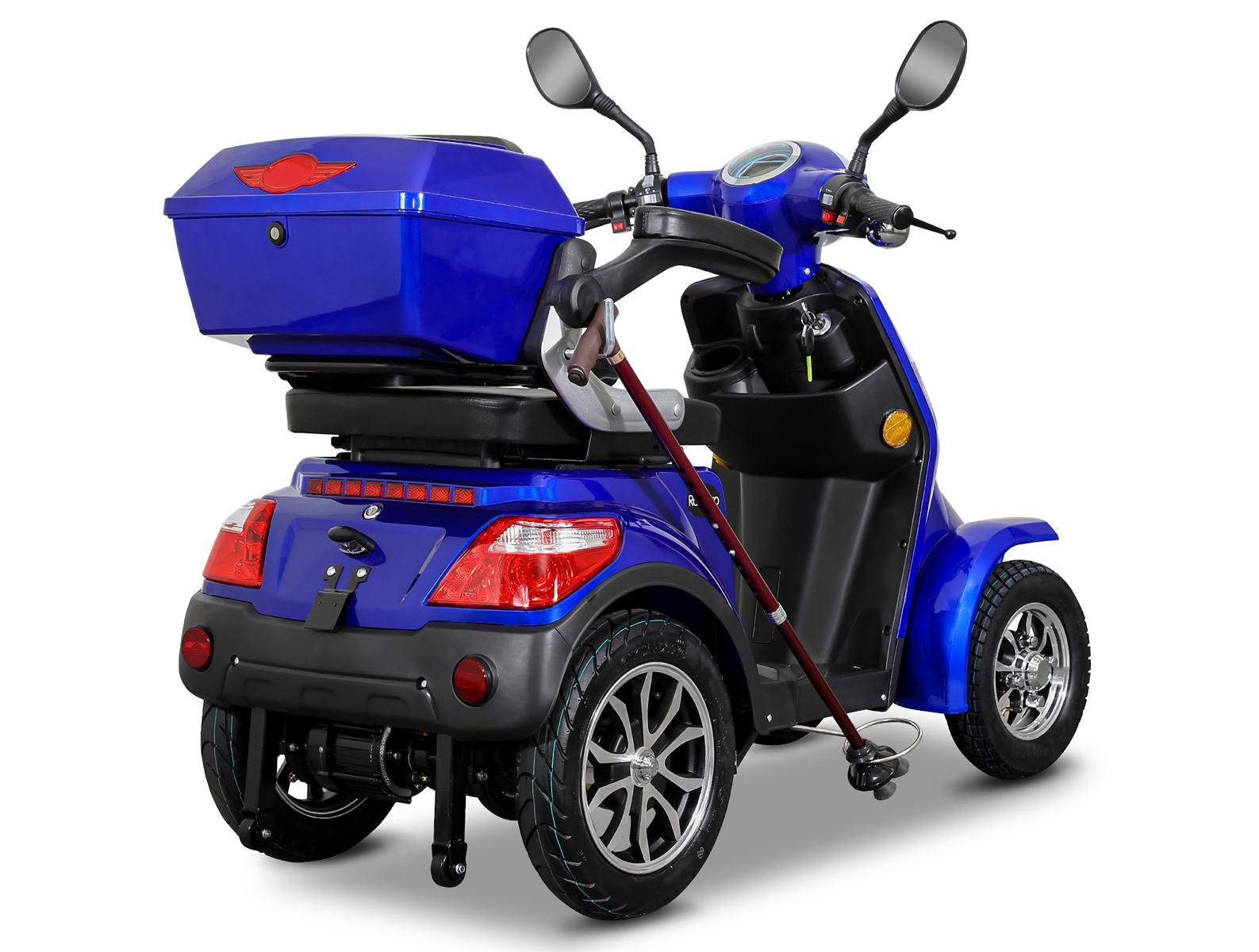Rolektro E-Quad 25, Blau, Bleigel Akkus, 1000 Watt – Bild 4