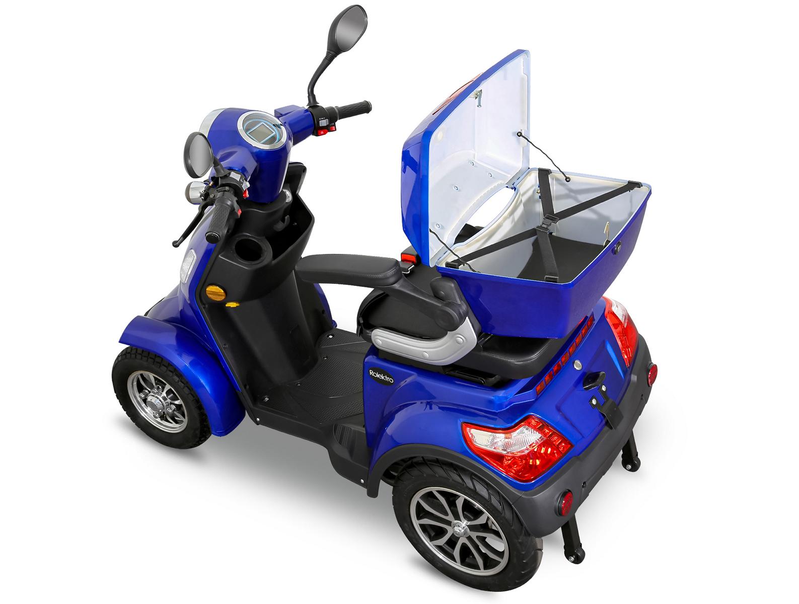 Rolektro E-Quad 25, Blau, Bleigel Akkus, 1000 Watt – Bild 5