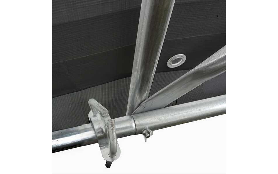 Rolektro-Z. Garage portabel Motorrad PVC 610g/m², Grau, – Bild 5