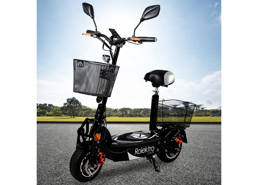 Rolektro, E-Joy 20, Schwarz, 36V-12AH Blei-Gel Akkus, 500 Watt – Bild 2