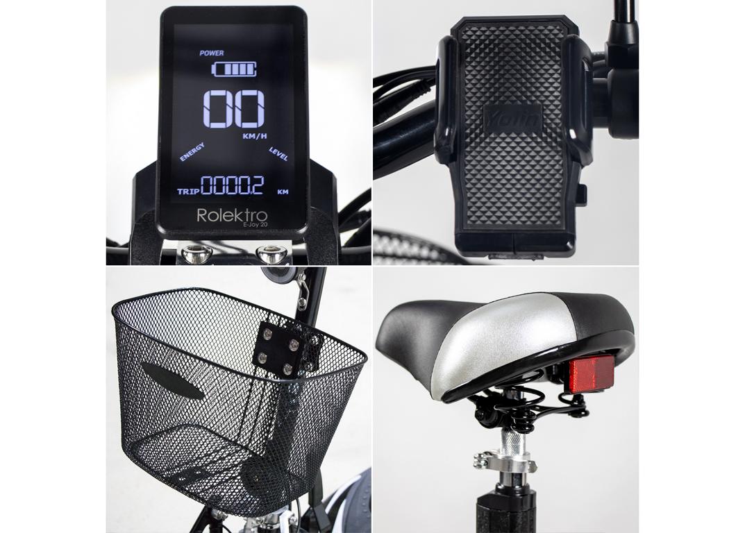 Rolektro E-Joy 20 Lithium, Schwarz, 500 Watt – Bild 5