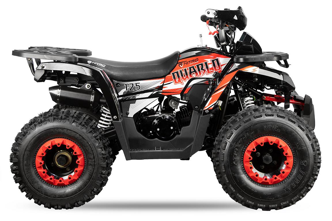 Nitro Motors Quablo Performance RS8-A midi Quad 125cc 8" Aut.+RG Kinderquad – Bild 3