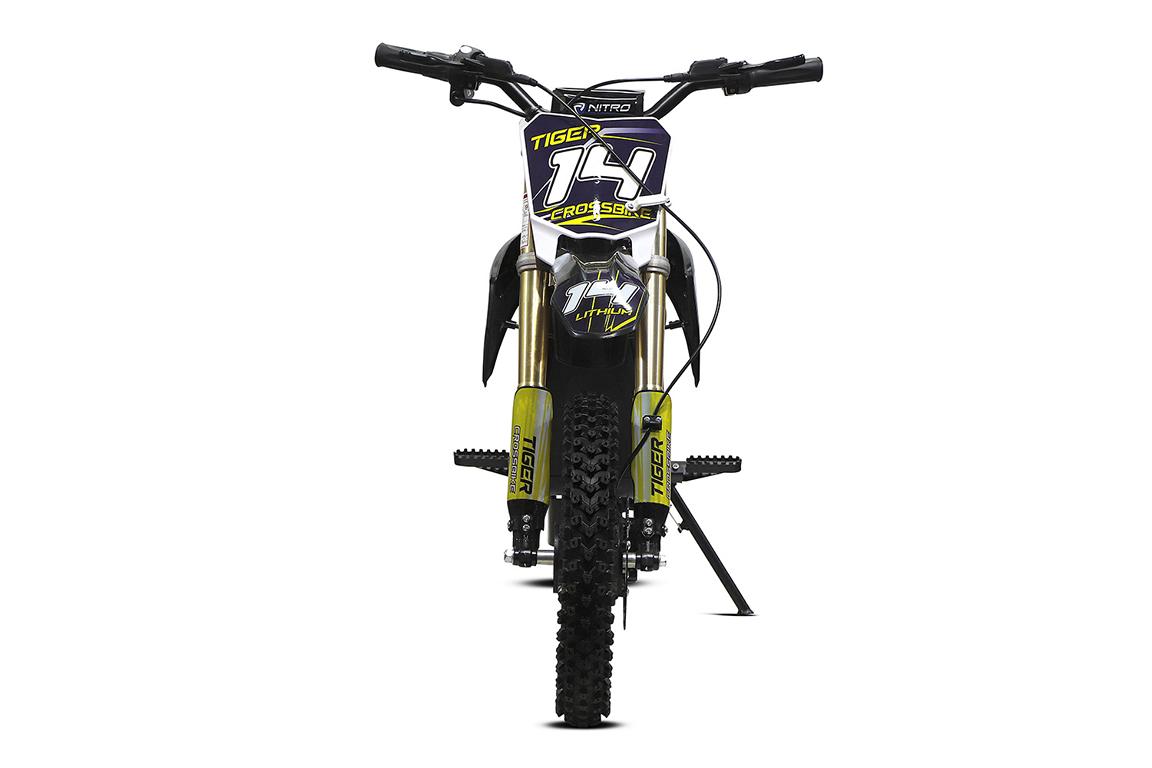 Nitro Motors Tiger Eco Dirtbike 1100W 36V 12/10 Zoll Lithium Akku 10Ah Elektro Crossbike – Bild 4