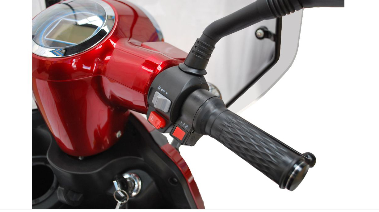 ECO ENGEL 510 Rot, 25 km/h mit Dach Seniorenmobil – Bild 6